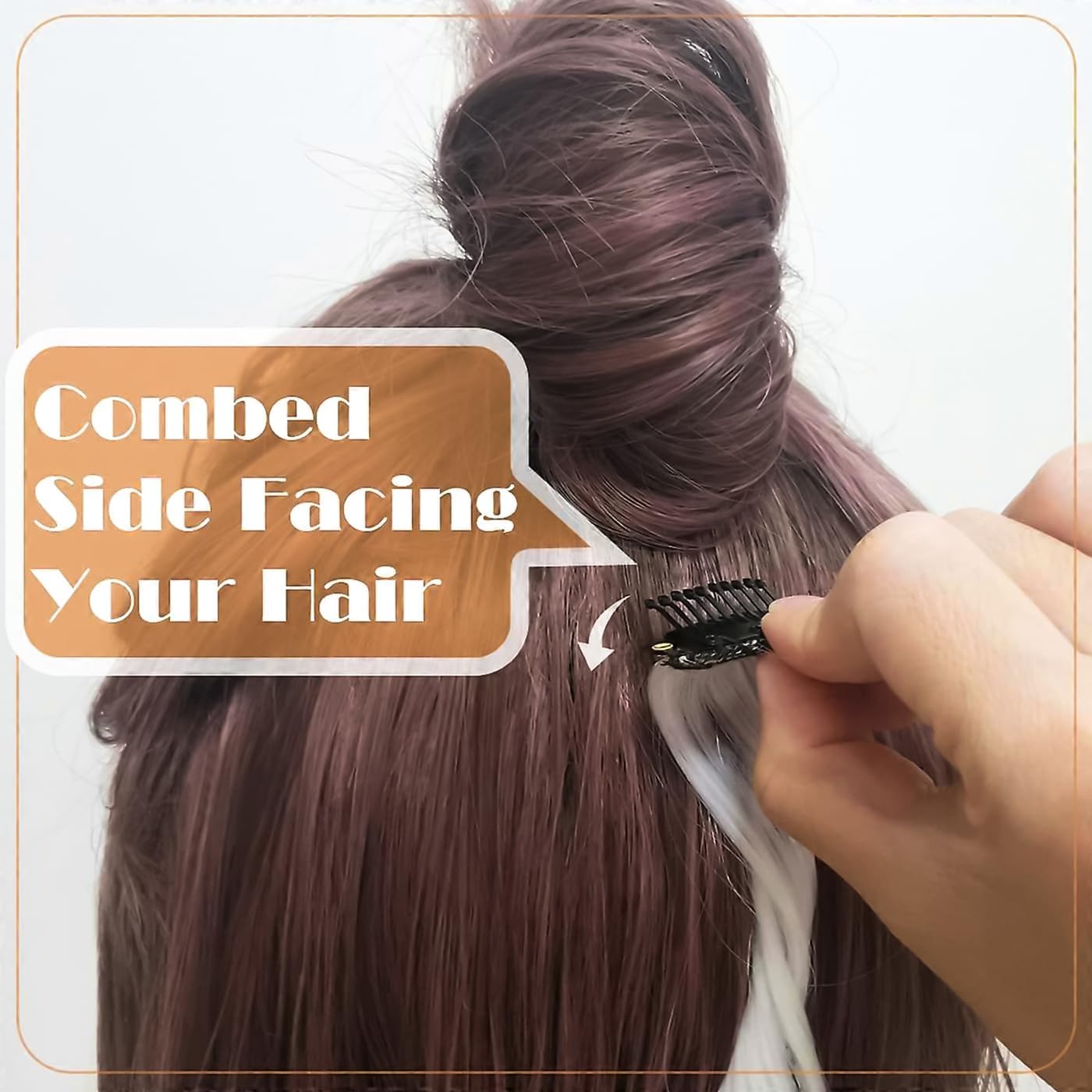 Snap Clips - For Hair Extensions & Wigs, 3.5CM X 2CM, Pack Of 5 Pieces - Image 5